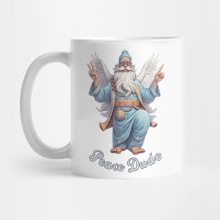 Tie Dye Peace Dude Hippie - Funny Saying Mug